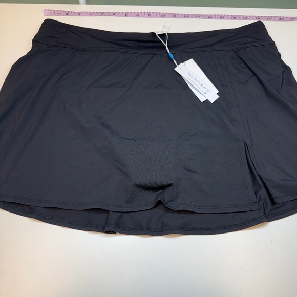 Bleu Rod Beattie Ring Me Up High Waist Skirted Bikini Bottoms NWT 18W - Picture 3 of 8